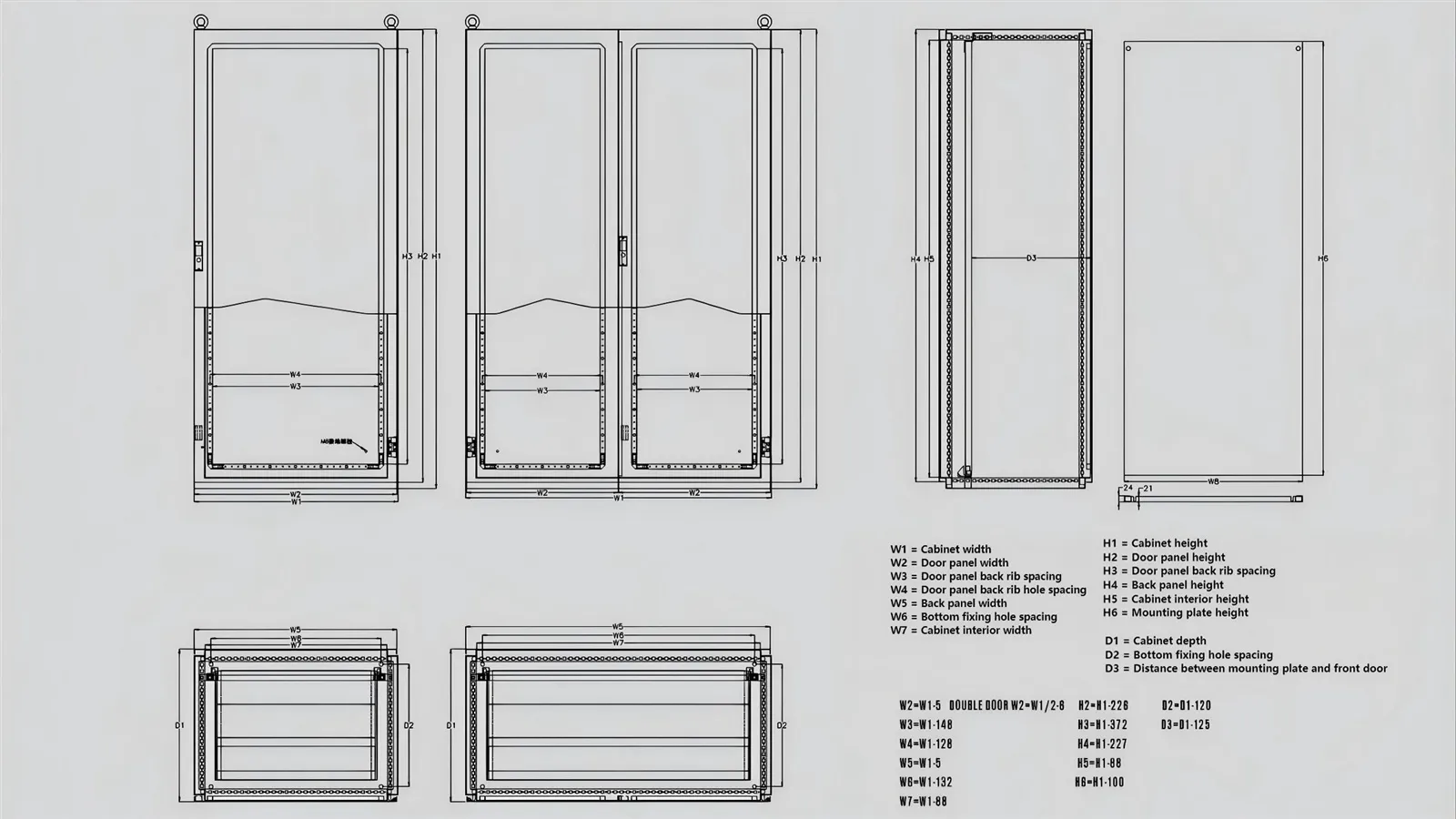 Free Standing Industrial Electrical Cabinet Free Standing Industrial Electrical Cabinet