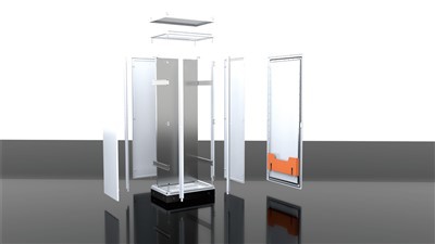 Knok-down Type Floor Standing Cabinet Separate Pieces